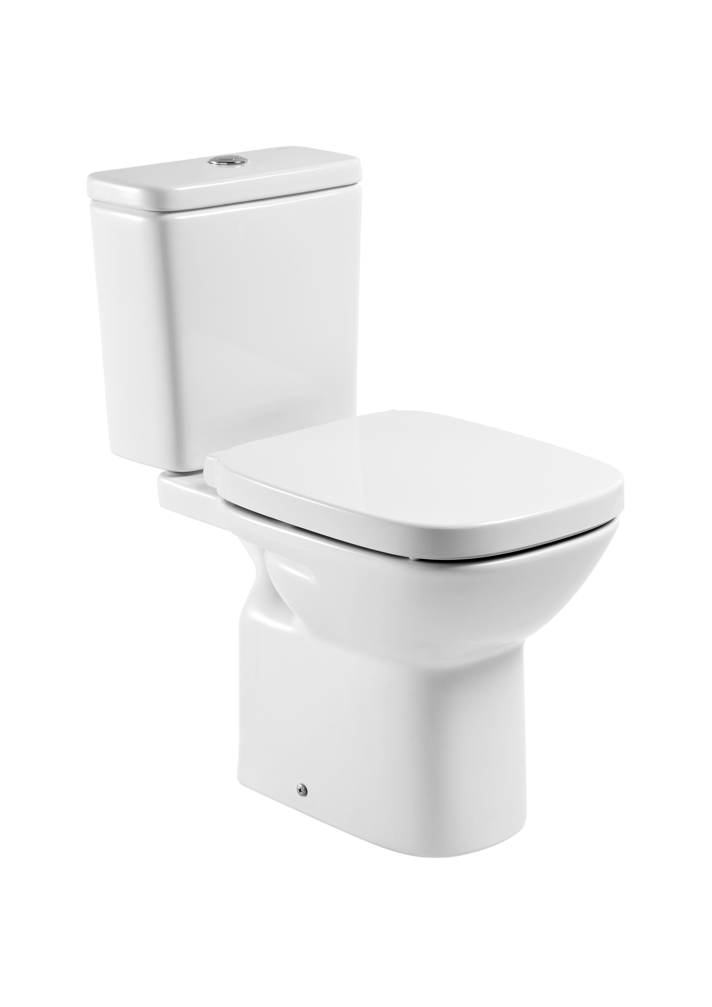 Roca Debba Тоалетна чиния моноблок хоризонтално оттичане Glossy White A342997000