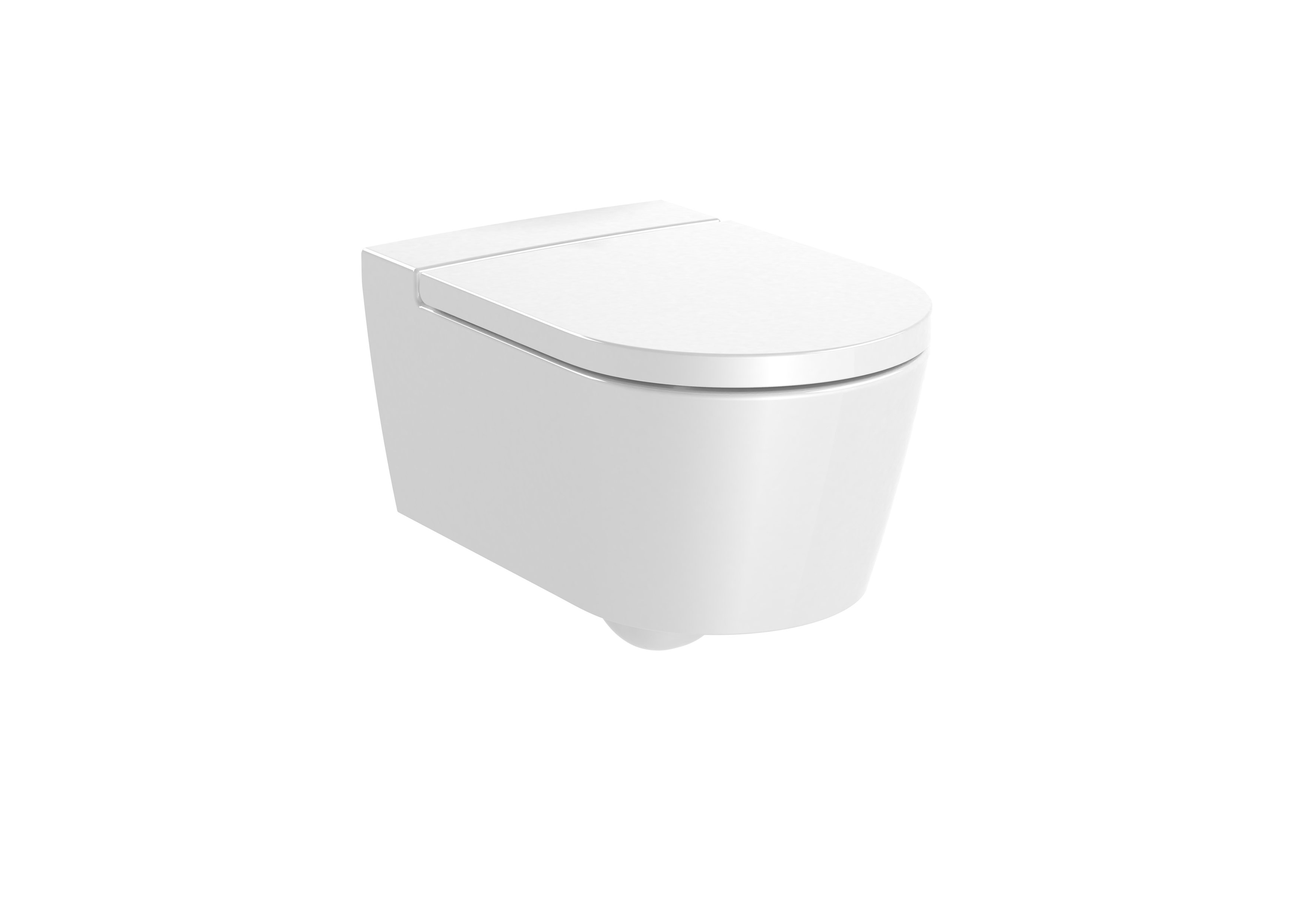 Roca Inspira Round Окачена тоалетна чиния Rimless овална White A346527000