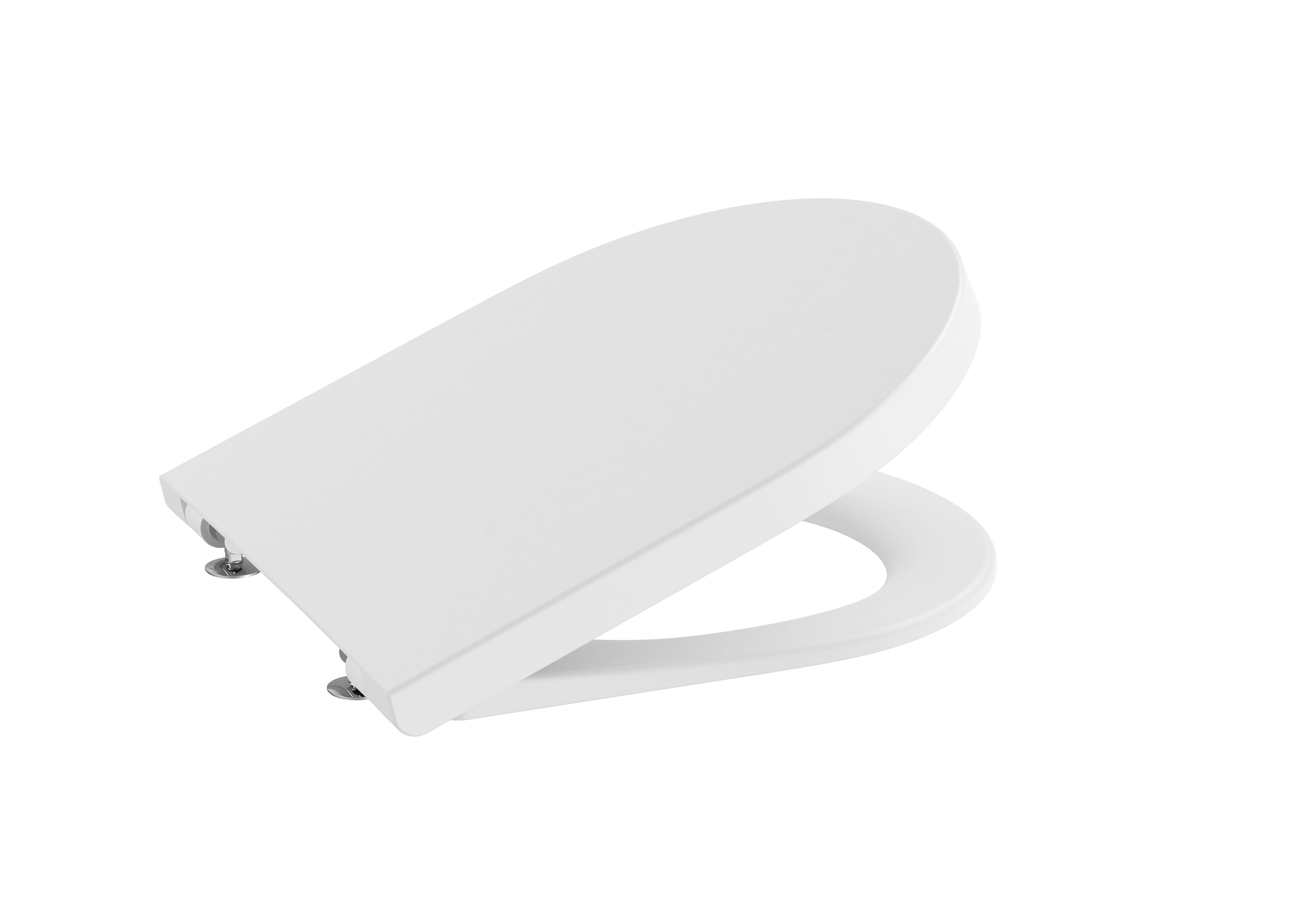 Roca Inspira Round SUPRALIT Седалка и капак за компактна тоалетна чиния SoftClose White A80152C00B