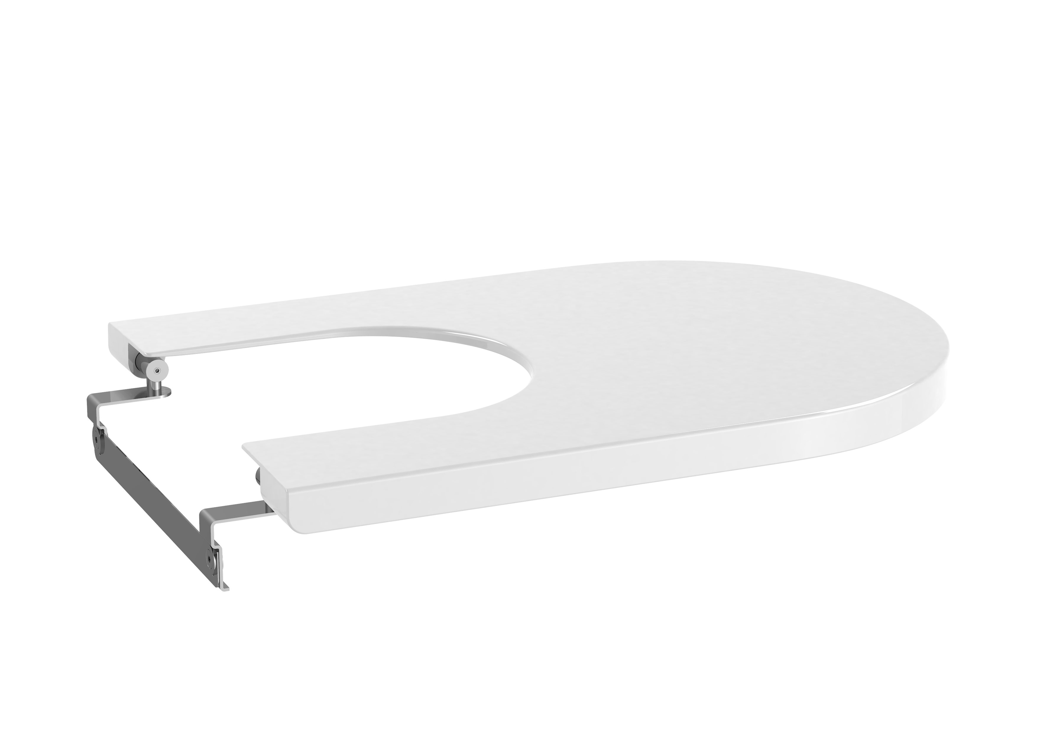 Roca Inspira Round SUPRALIT Капак за биде SoftClose EasyFix White A80652200B