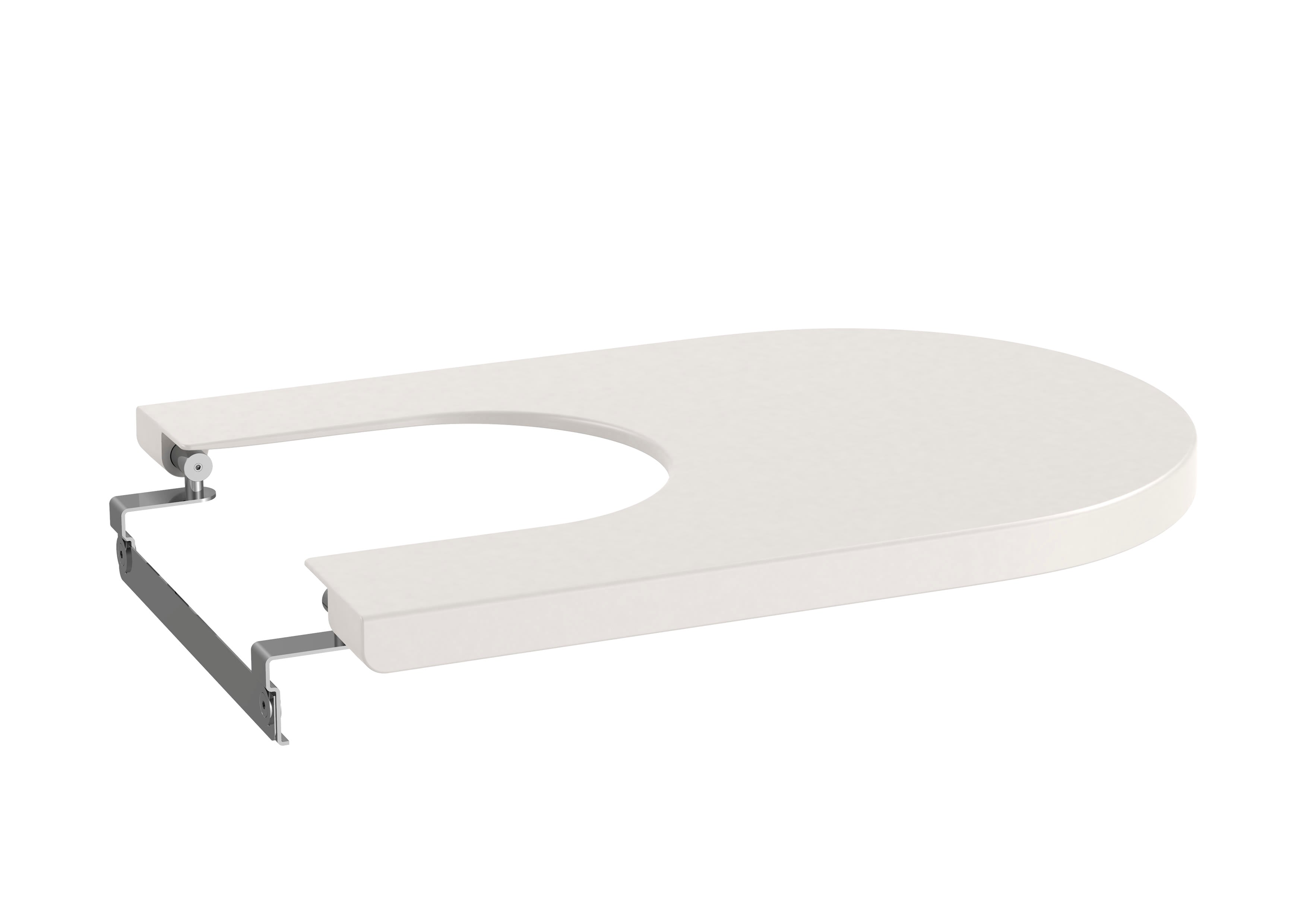 Roca Inspira Round SUPRALIT Капак за биде SoftClose EasyFix White A80652200B