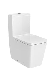 Roca Inspira Square Тоалетна чиния моноблок Rimless долепена до стената White A342536000