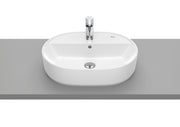 Roca The Gap Умивалник върху Плот Овална 1 Отвор White A3270Y0000 - Stonea.BG