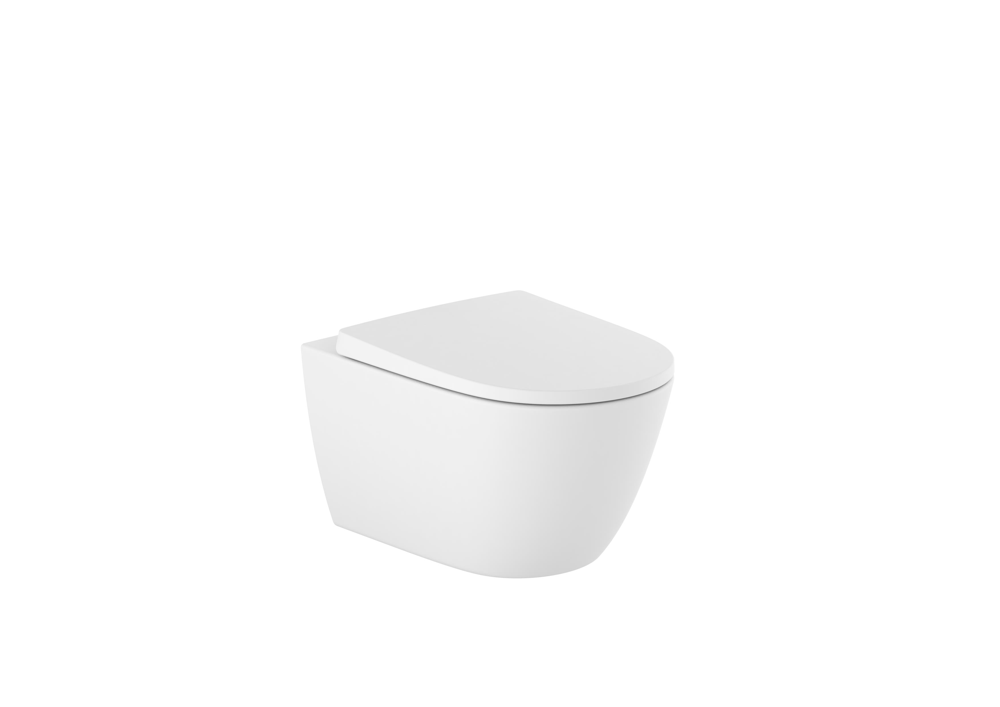 Roca Ona Окачена тоалетна чиния Rimless Vortex овална Glossy White A34668C000