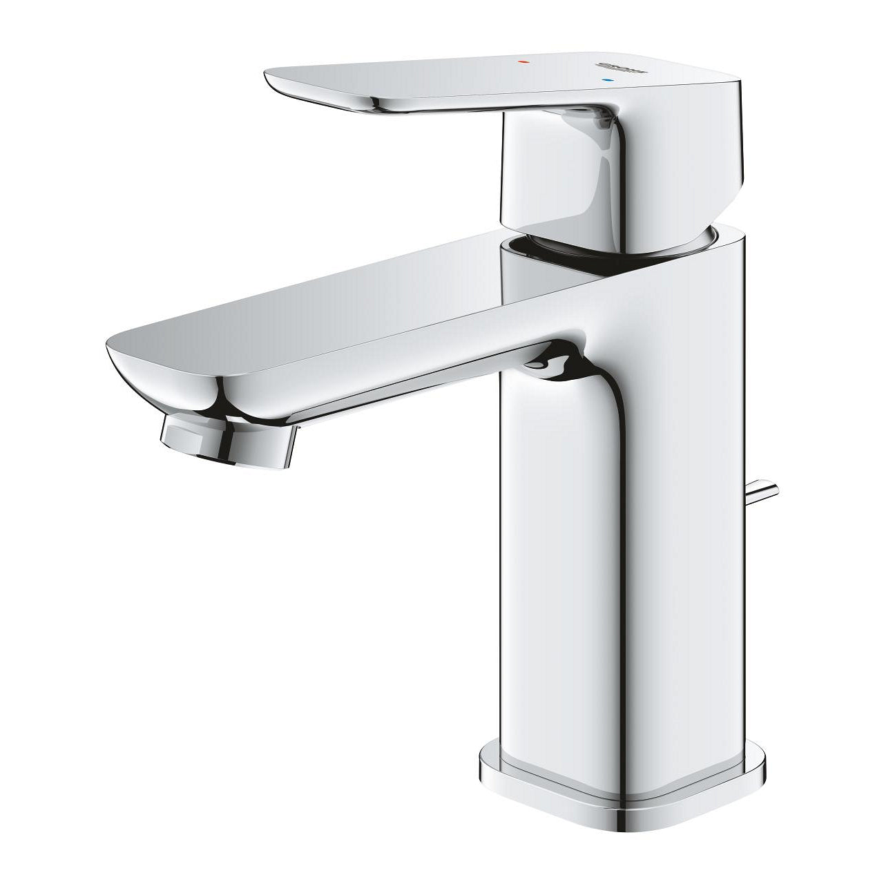 GROHE Cubeo Смесител умивалник S-размер с изпразнител Хром 10 169 40000 - Stonea.BG