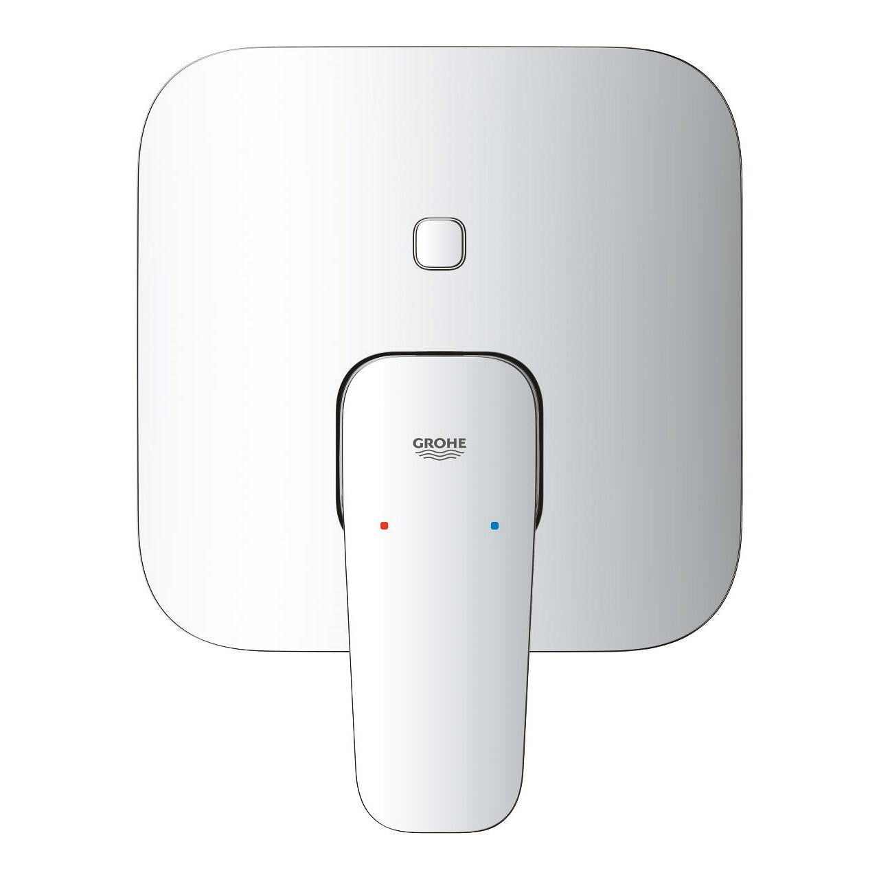 GROHE Cubeo Смесител вана/душ за вграждане без тяло Хром 10 177 80000 - Stonea.BG