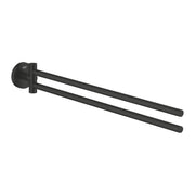 GROHE Essentials Поставка за Хавлии 2 Рамена 439мм Matte Black 1024672430 - Stonea.BG