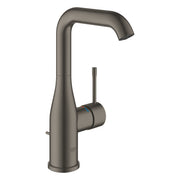 GROHE Essence I Смесител Умивалник L с Pop-up Вграждане Brushed Hard Graphite 24174AL1 - Stonea.BG
