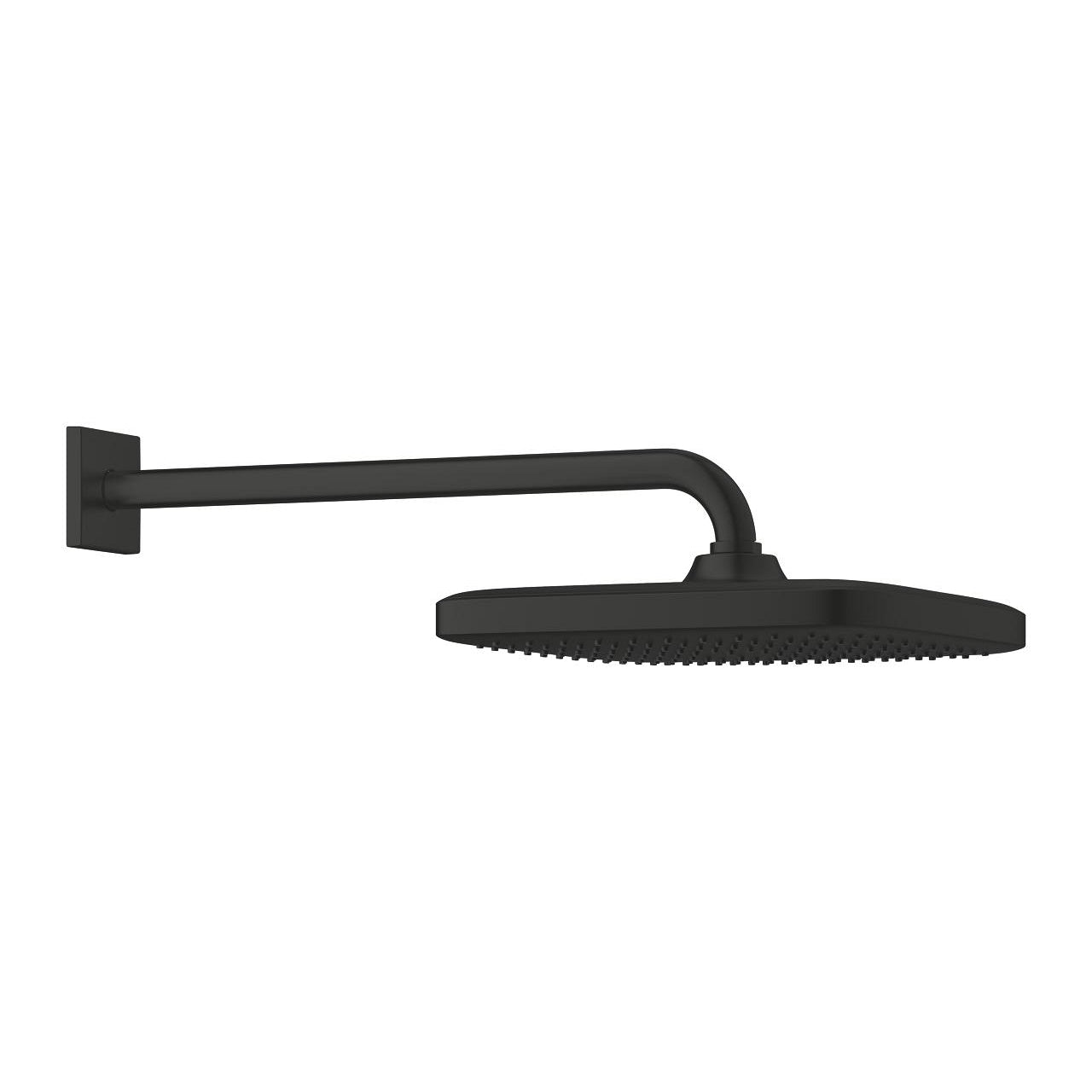 GROHE Tempesta 250 Cube Душ Пита с Рамо 380мм 1 Струя Matte Black 266872430 - Stonea.BG
