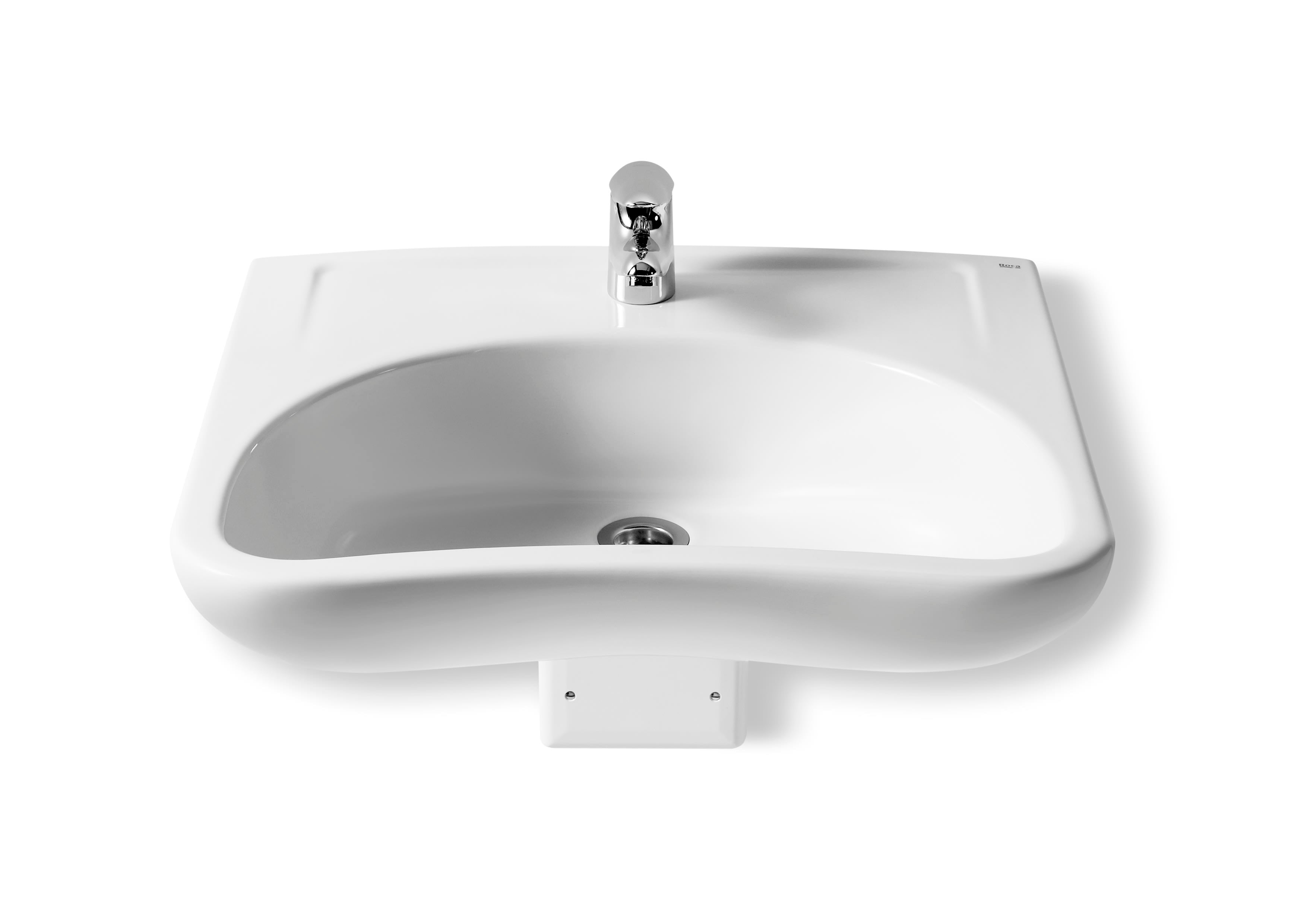 Roca Access – Умивалник за стенен монтаж 64×55×16.5см White бял 1 отвор A327230000