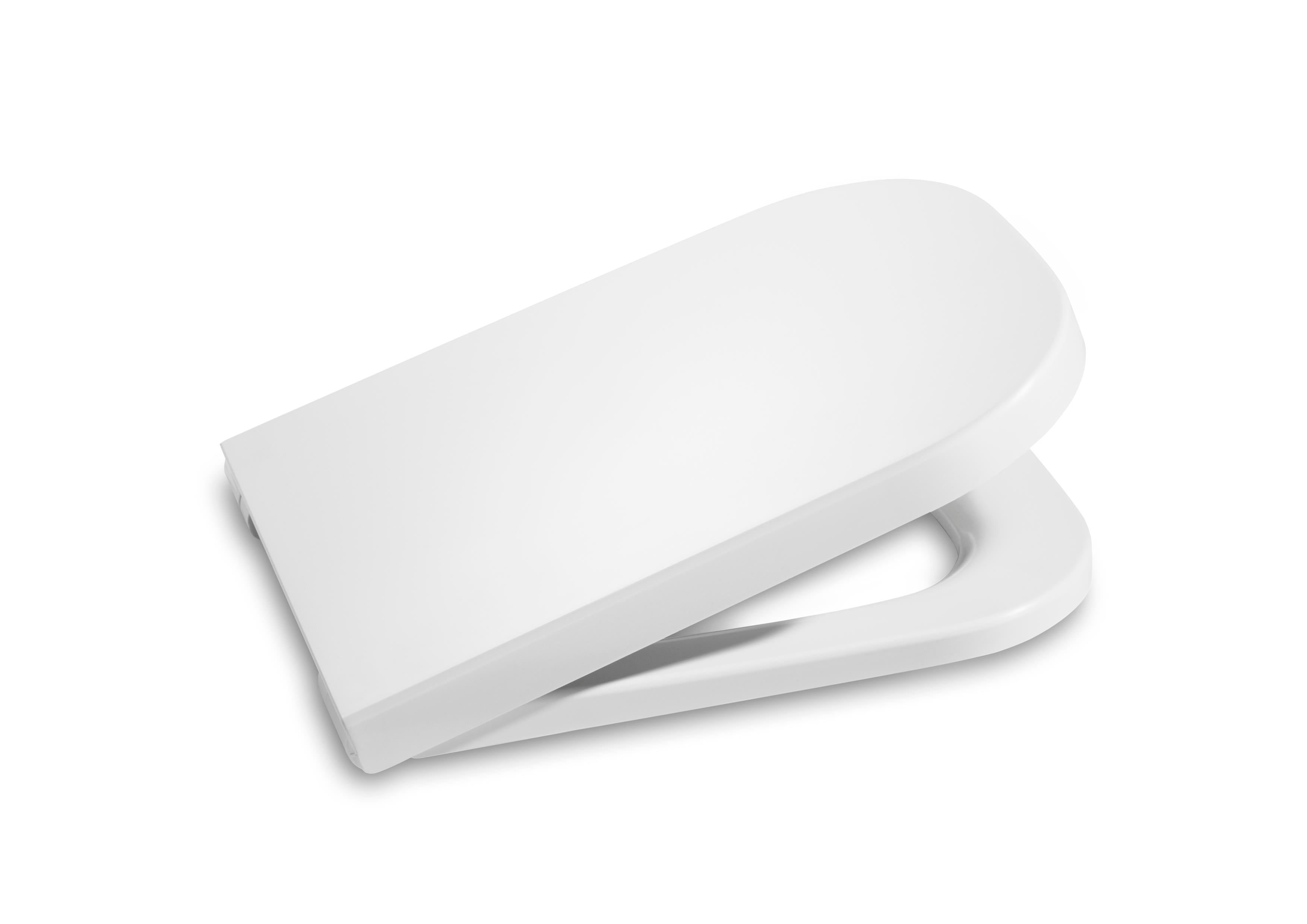Roca The Gap Square SUPRALIT Седалка и капак за тоалетна чиния SoftClose EasyFix White A80173200B