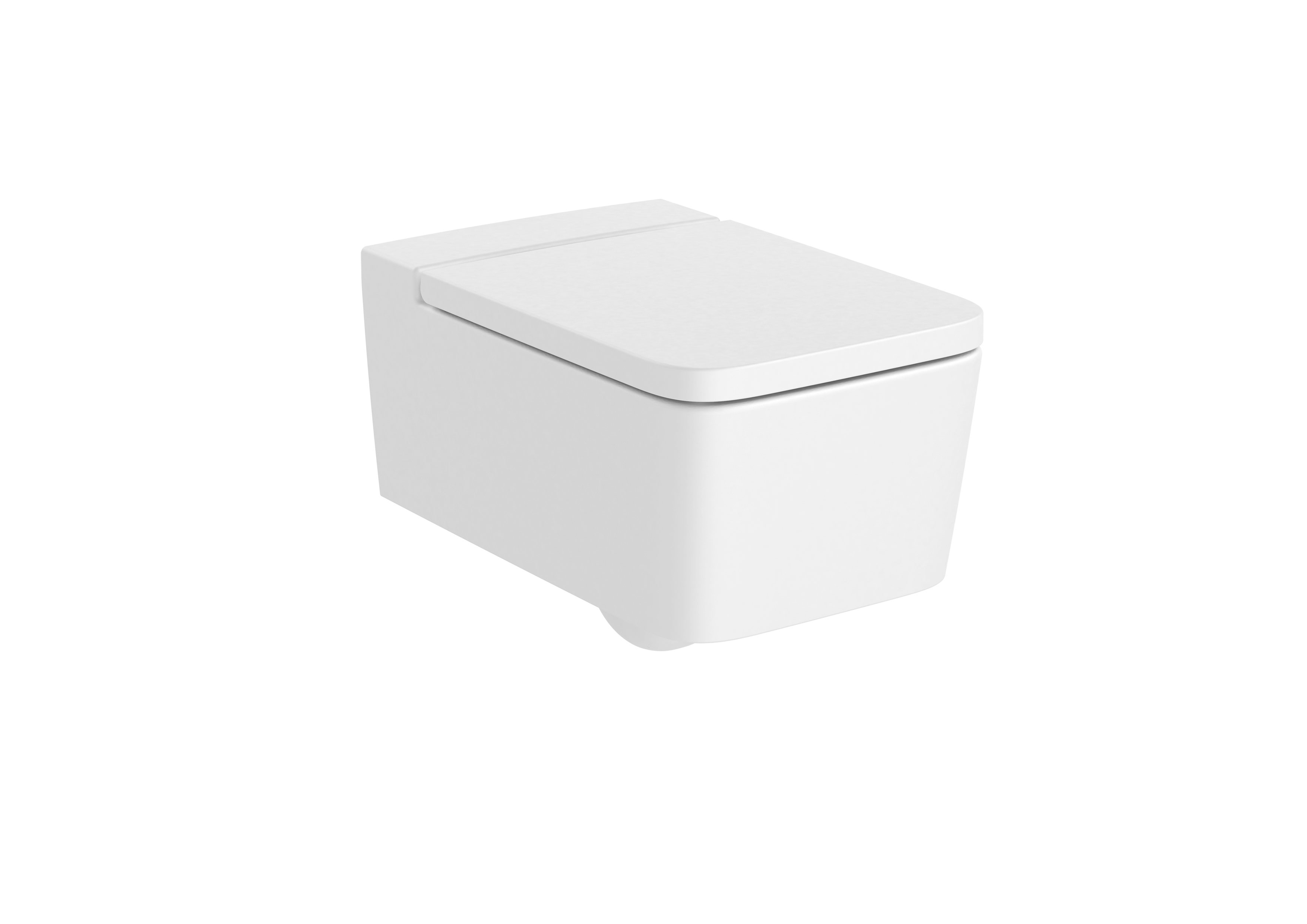 Roca Inspira Square Окачена тоалетна чиния Rimless правоъгълна White A346537000