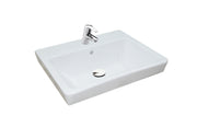 Roca Caserta – Умивалник върху мебел или стенен монтаж 50×43×17см White бял 1 отвор A3270J3000
