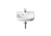 Roca Компактен умивалник за стенен монтаж 40×32см Glossy White 1 отвор A325998000