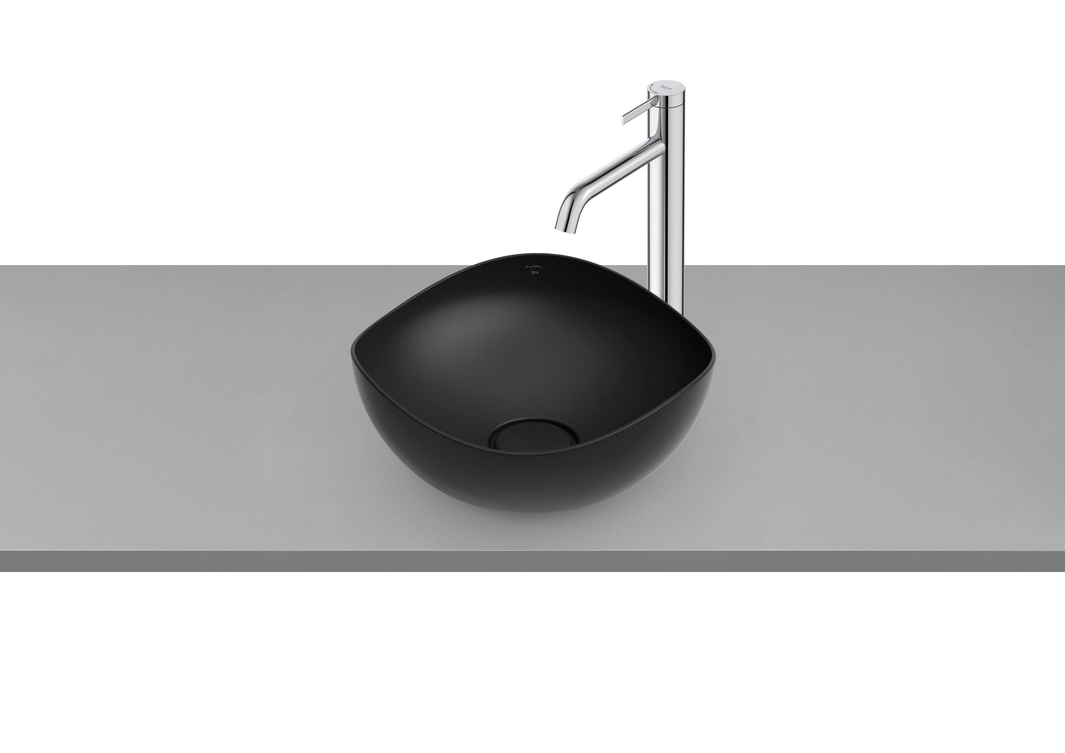 Roca Ohtake Умивалник Купа върху Плот Асиметричен Round White A327A15000 - Stonea.BG