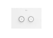 Roca Duplo One PL10 Двоен пневматичен бутон за вградено казанче ONE с механизъм White A890166000