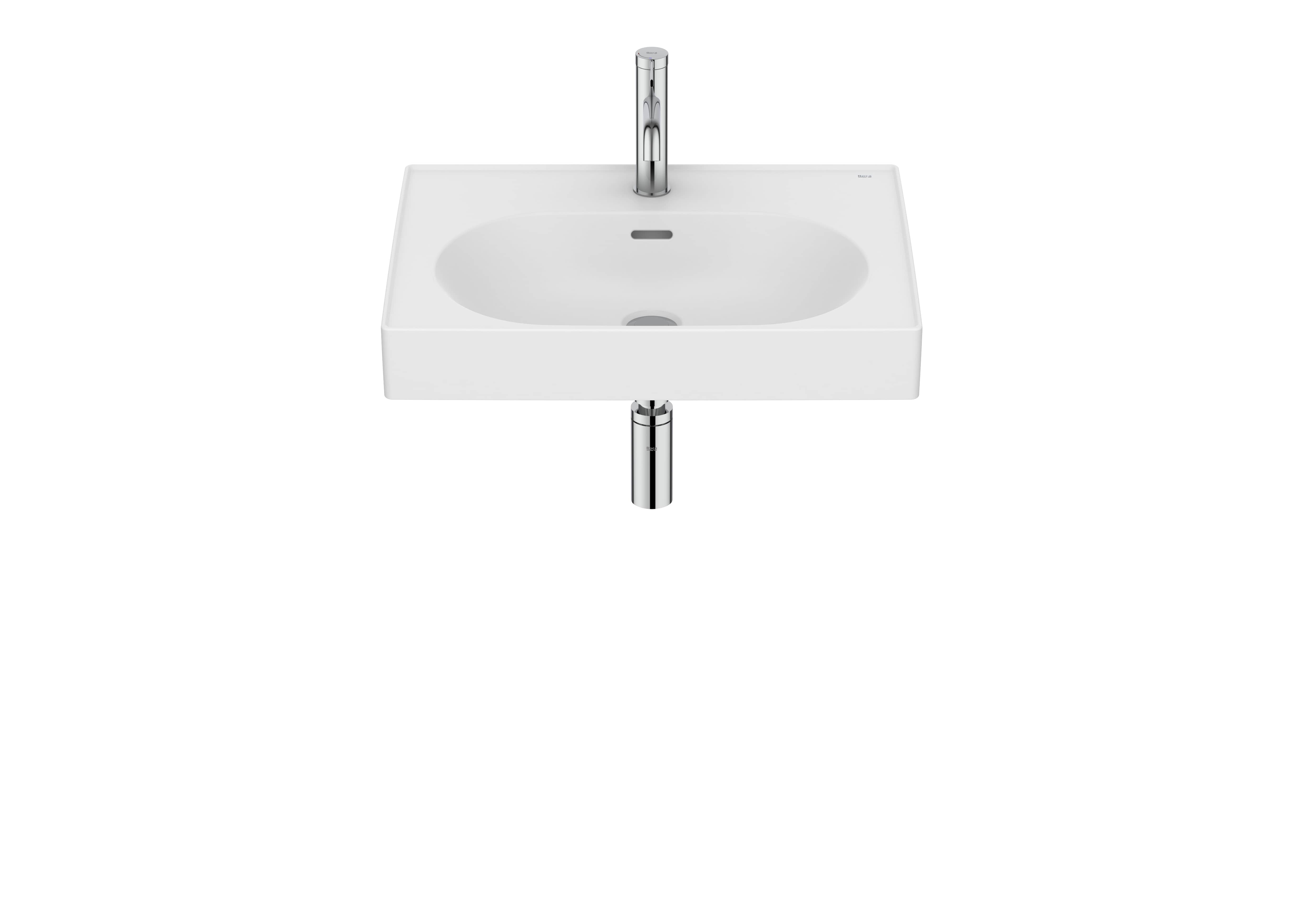 Roca Meridian Умивалник за стенен монтаж 60×46см White A327742000