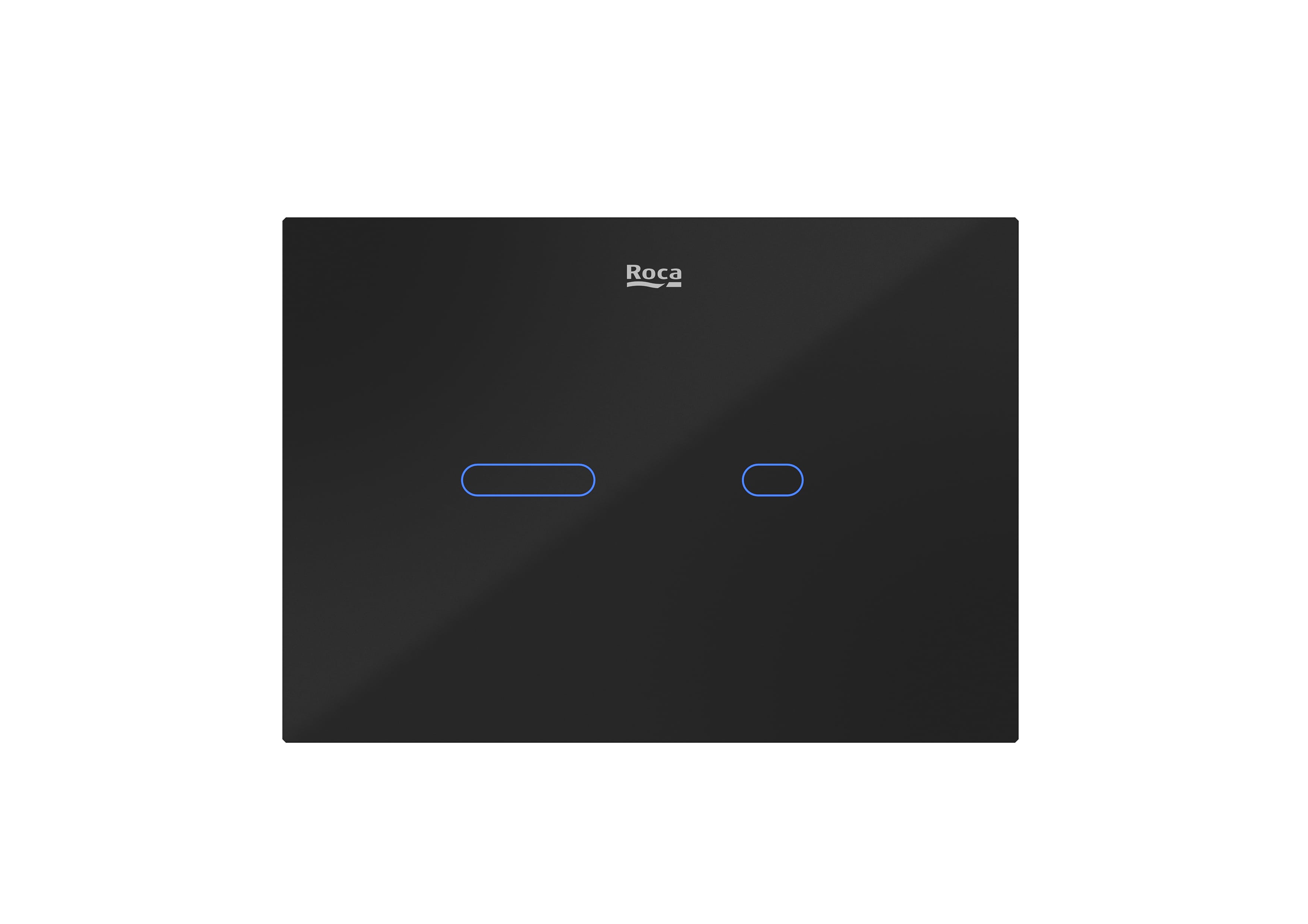 Roca Duplo S EP-S1 Електронен двоен бутон захранване с батерии Black Glass A890231588