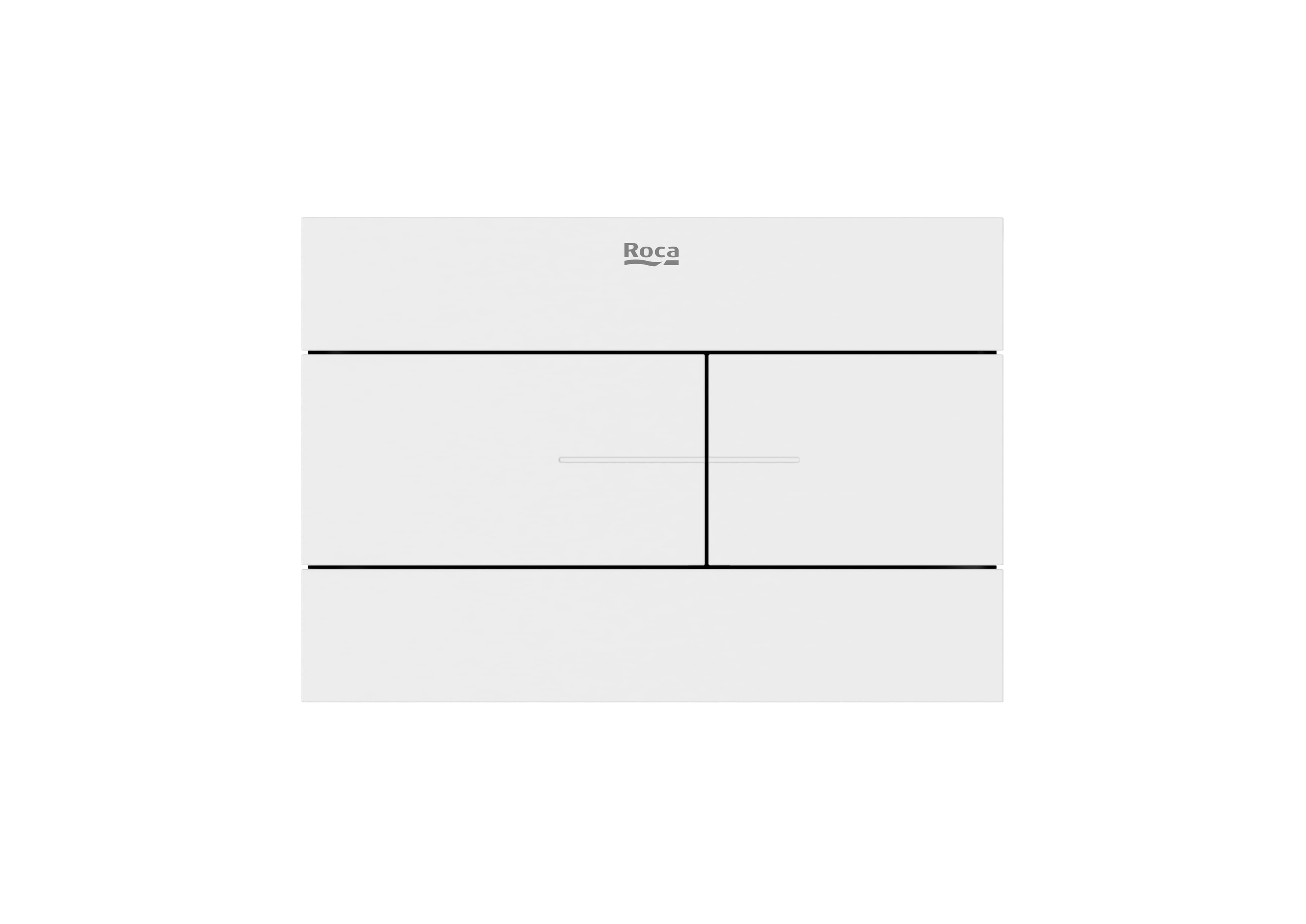 Roca Duplo S PS2 Двоен бутон за WC White A890224300