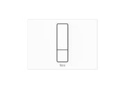 Roca Duplo S PS4 Двоен бутон Matt White A890221307