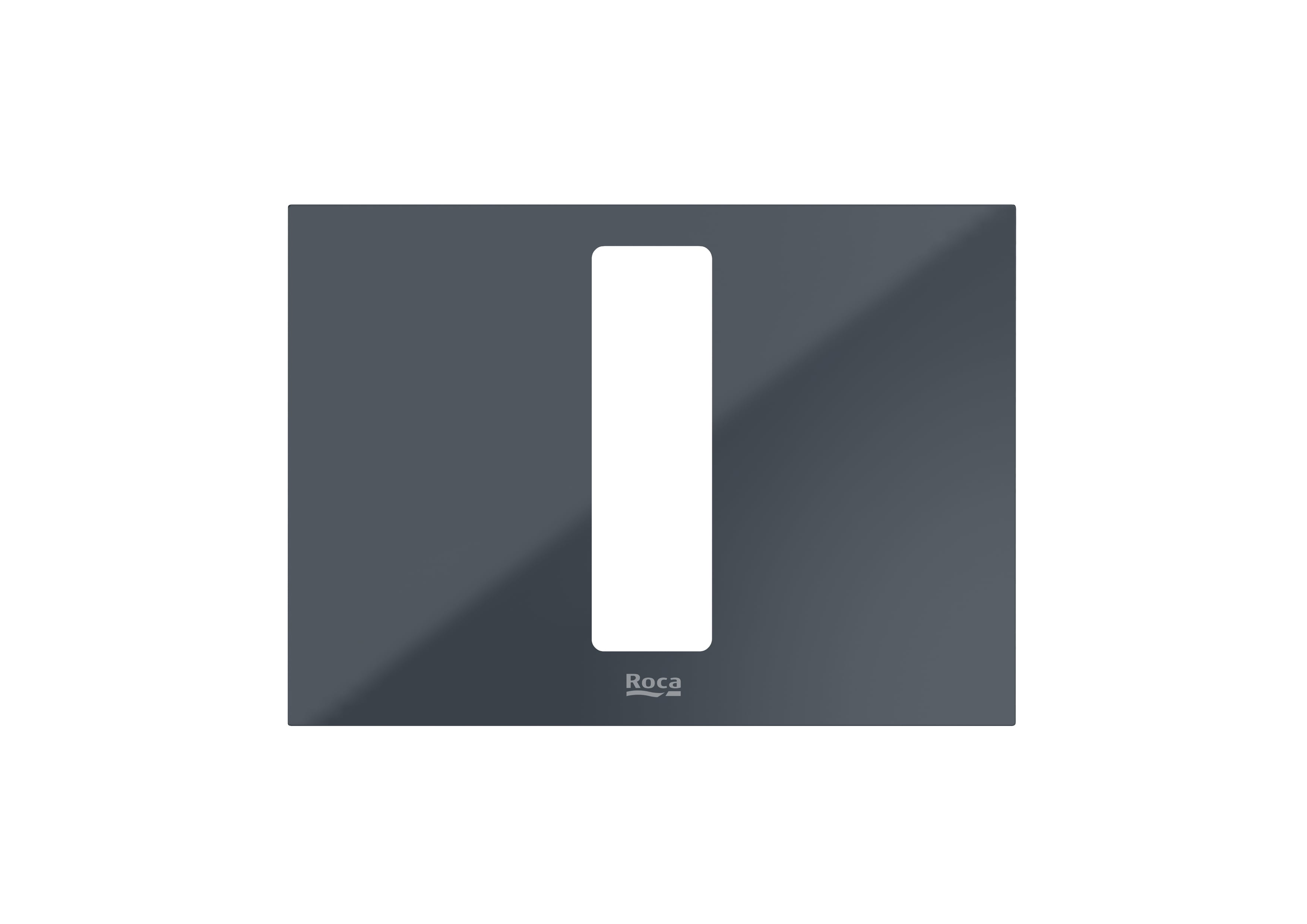 Roca Duplo S PS4 Преден панел за бутон за натискане White Glass A890521399