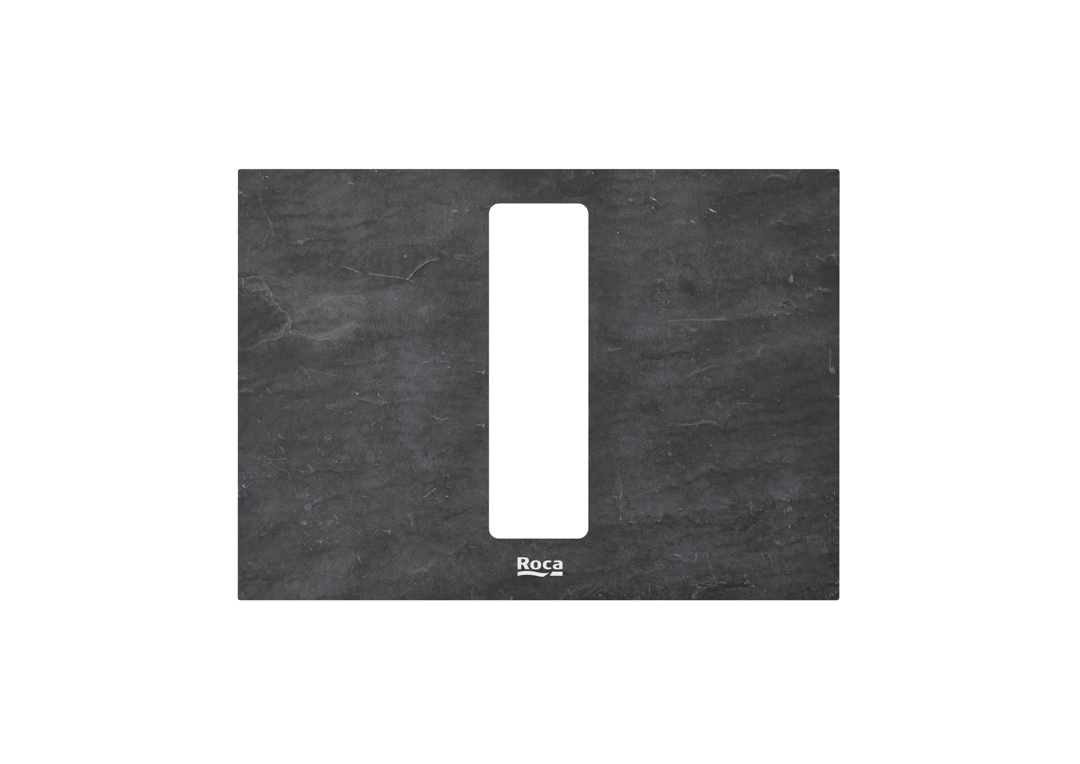 Roca Duplo S PS4 Преден панел за бутон за натискане White Glass A890521399