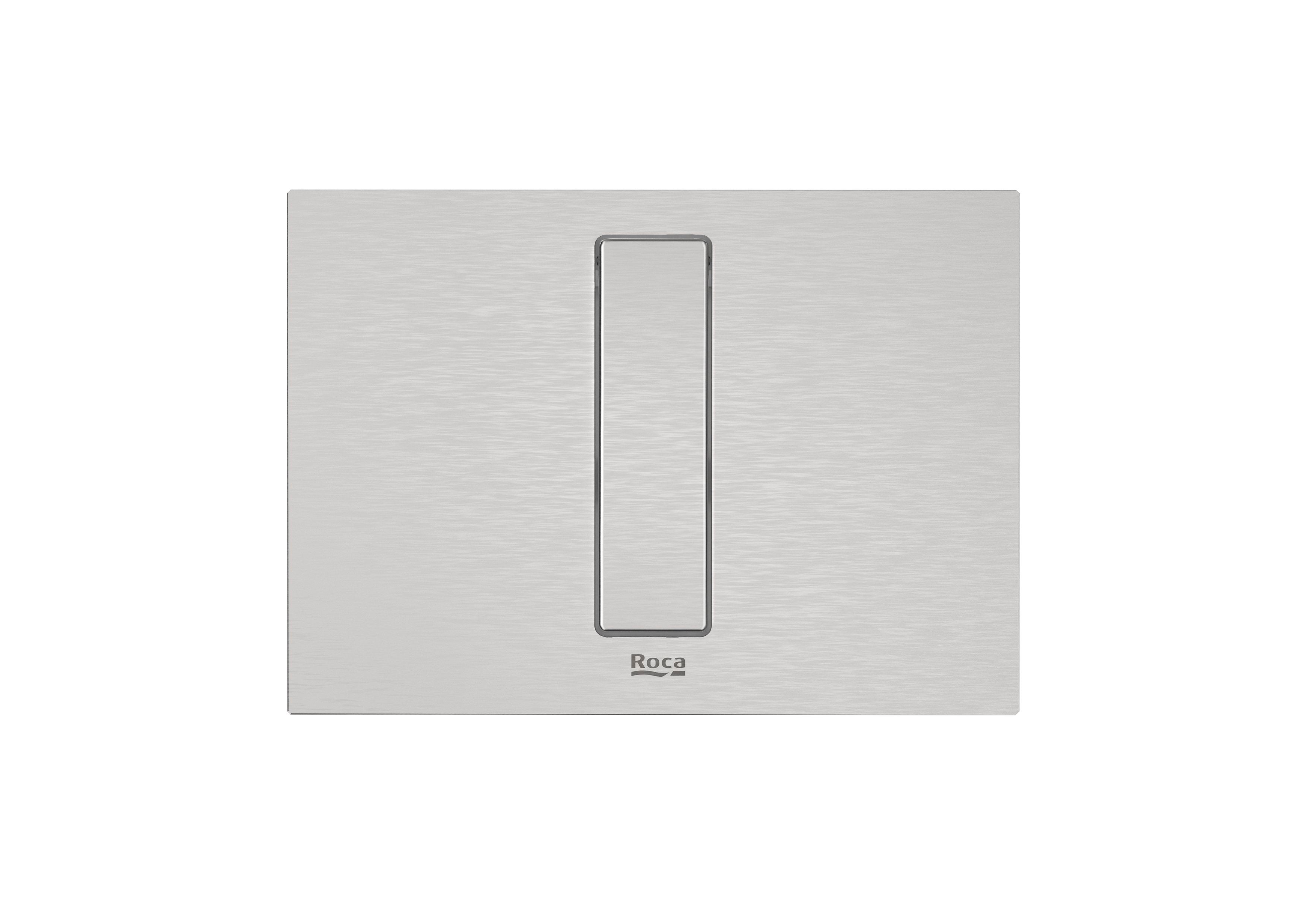 Roca Duplo S PS4 Единичен бутон Stainless Steel A890221204