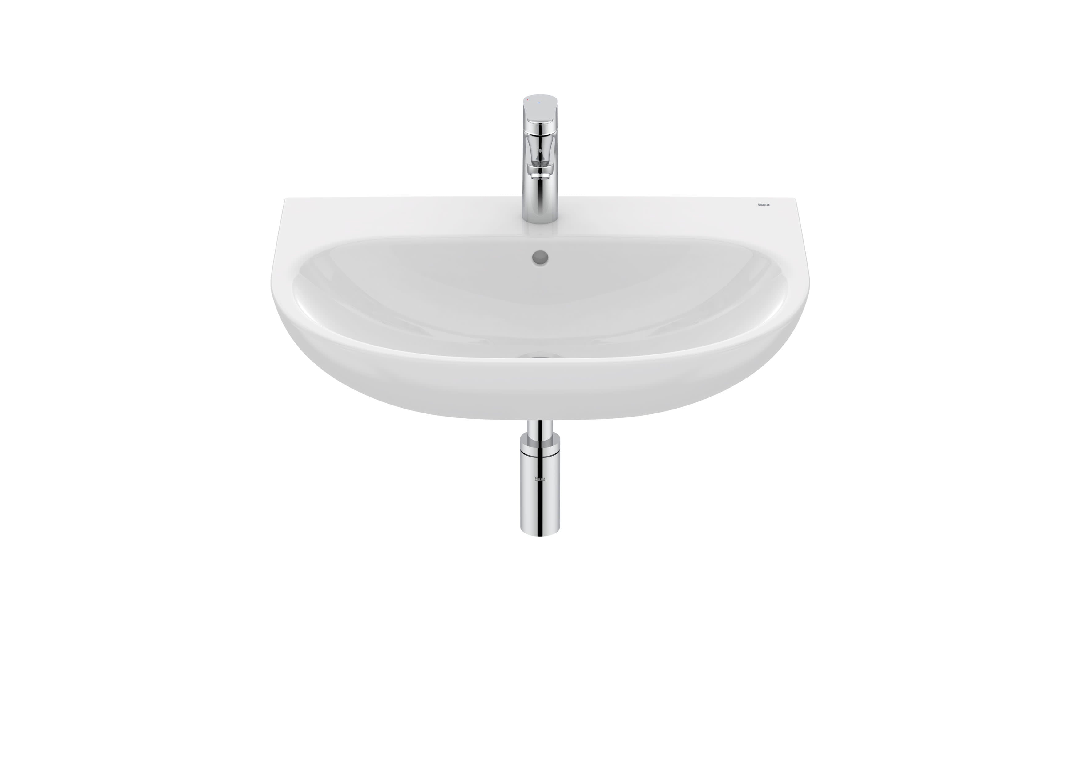 Roca Victoria – Умивалник за стенен монтаж 65×49×15см White бял 1 отвор Novelty A325V01000