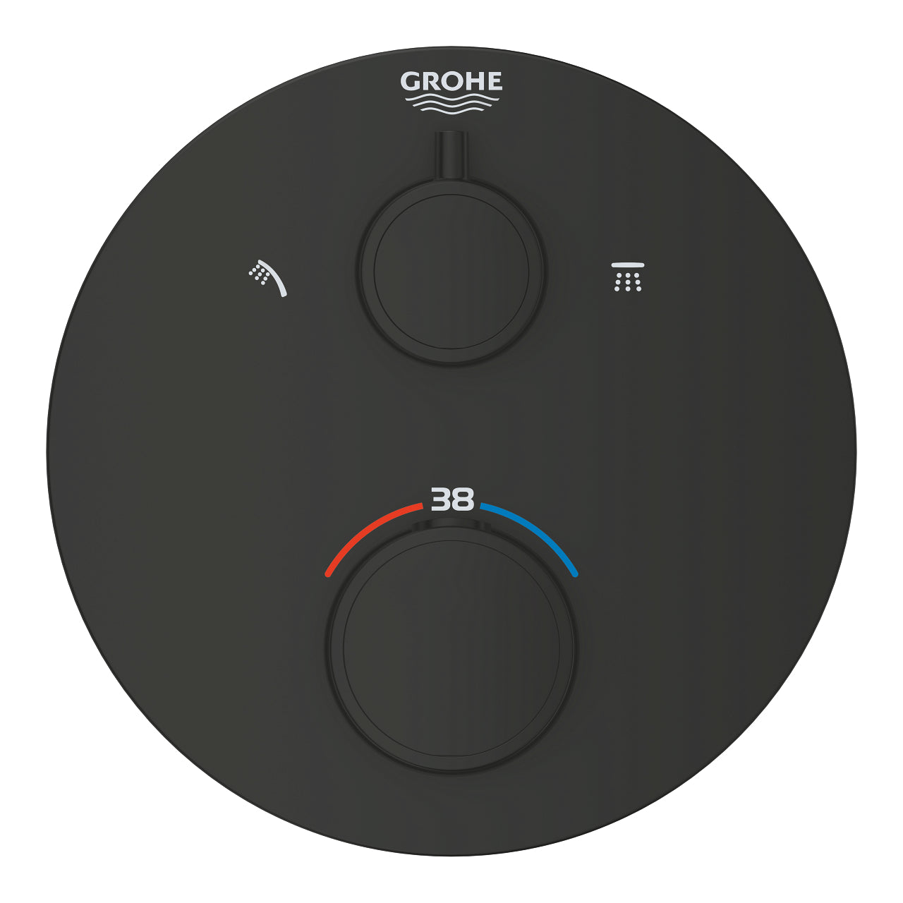 GROHE Grohtherm Термостат за Вграждане Matte Black 1022082430 - Stonea.BG