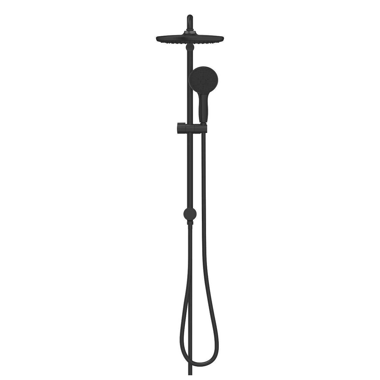 GROHE Tempesta 250 Душ Система с Превключвател Matte Black 269802431 - Stonea.BG