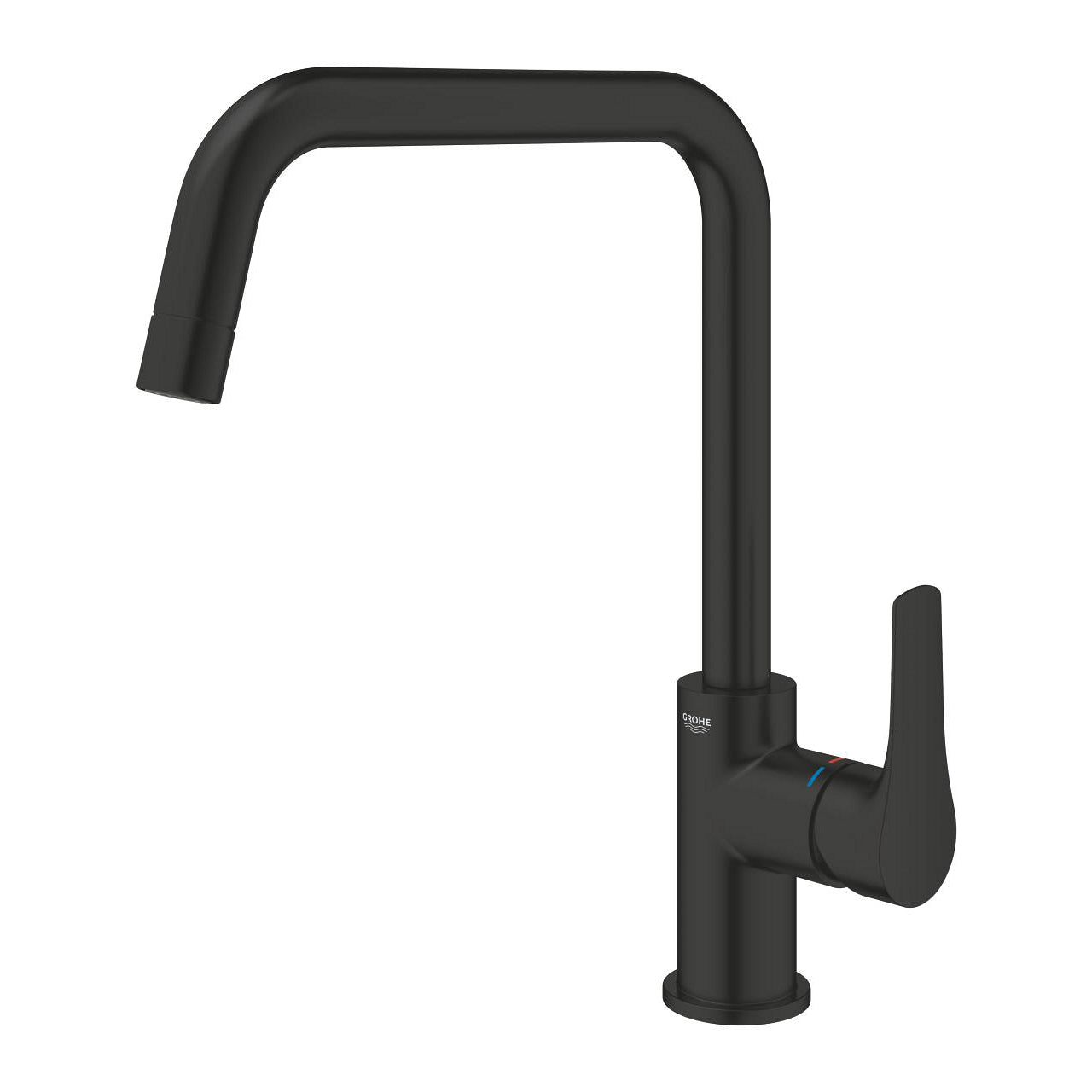 GROHE Eurosmart Кухненски Смесител U-чучур Matte Black 305672430 - Stonea.BG
