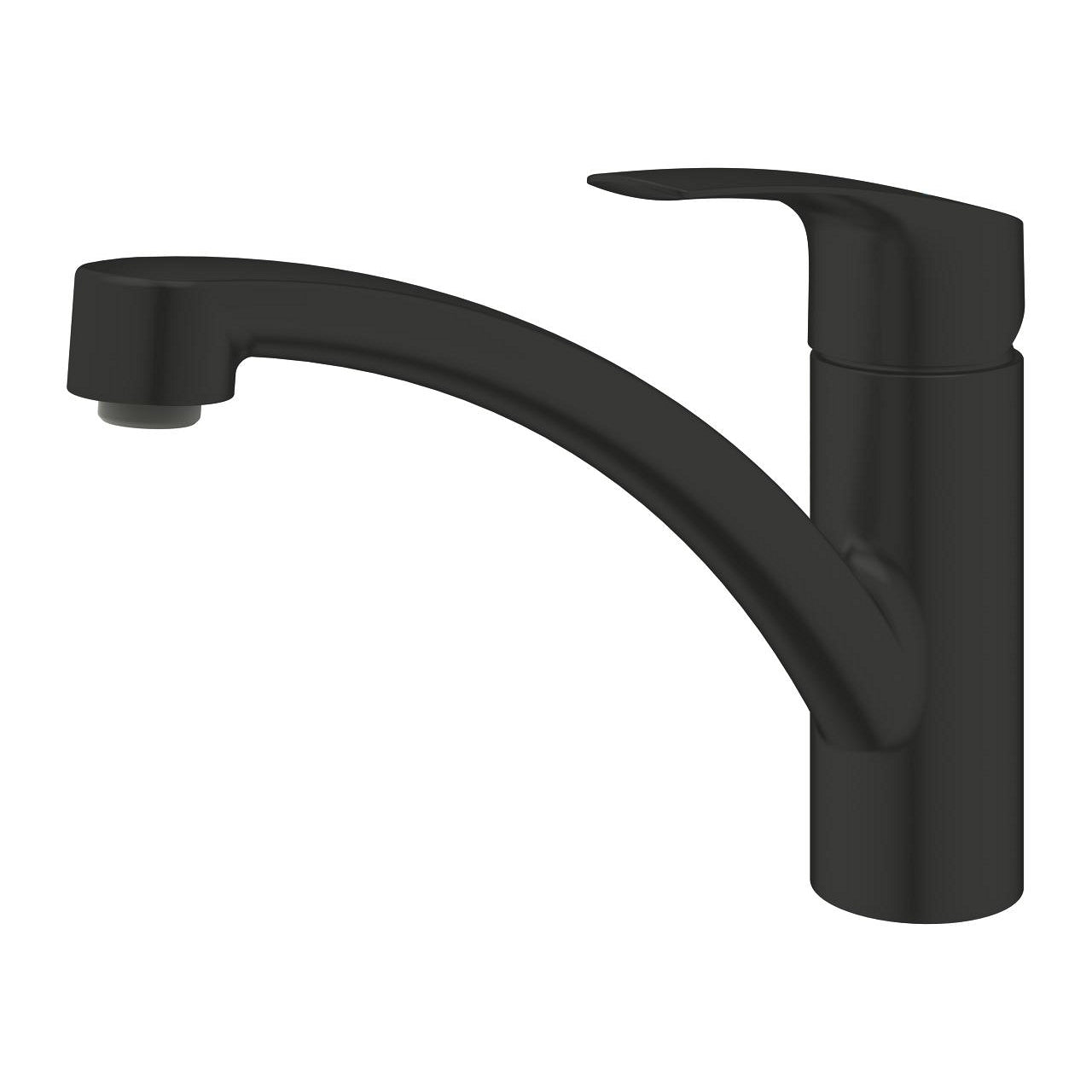 GROHE Eurosmart Кухненски Смесител Нисък Чучур Matte Black 332812433 - Stonea.BG