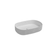 Isvea INFINITY Мивка върху плот Елипса 55×36×12см White бял гланц 10NF65055
