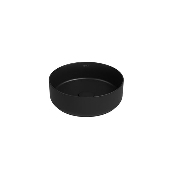 Isvea INFINITY Мивка върху плот ф36см Black черен мат 10NF65036-2N