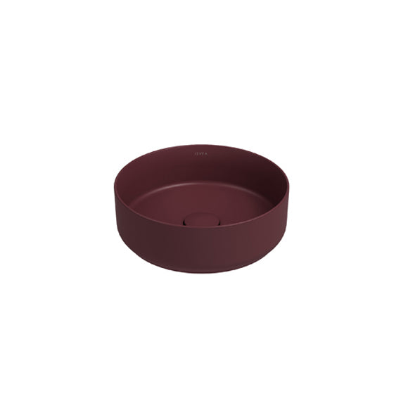 Isvea INFINITY Мивка върху плот ф36см Maroon Red червен мат 10NF65036-2R