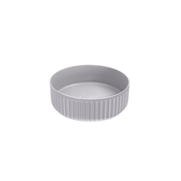 Isvea ARTISAN ION Мивка върху плот ф36см Stone Grey светло сив мат 10NF66036-2V